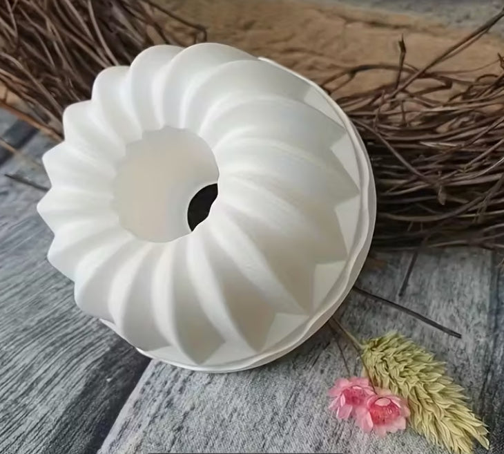 Keramik Gugelhupf Kerzenhalter