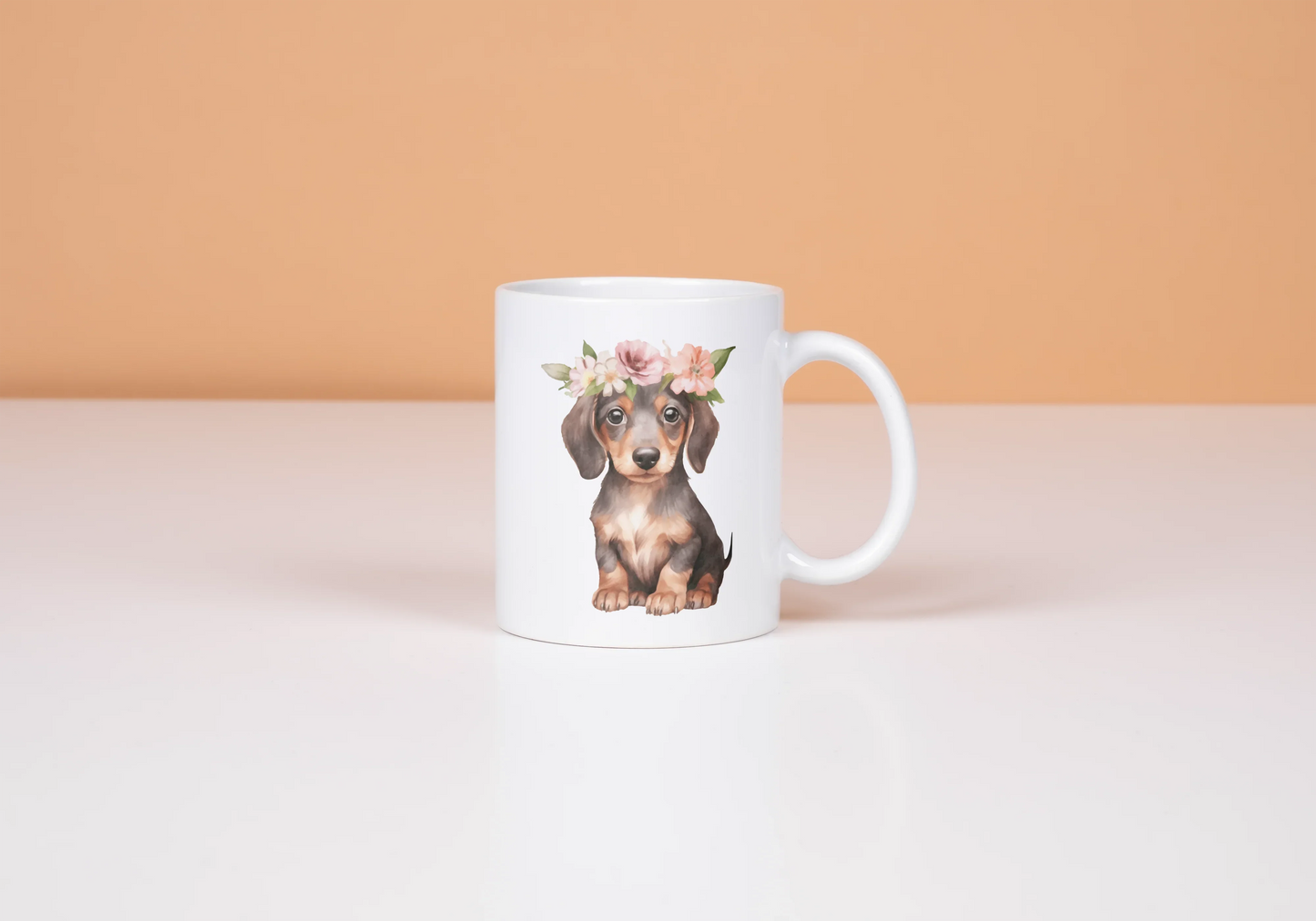 Tasse mit Aufdruck Dackel - Schönes schenken