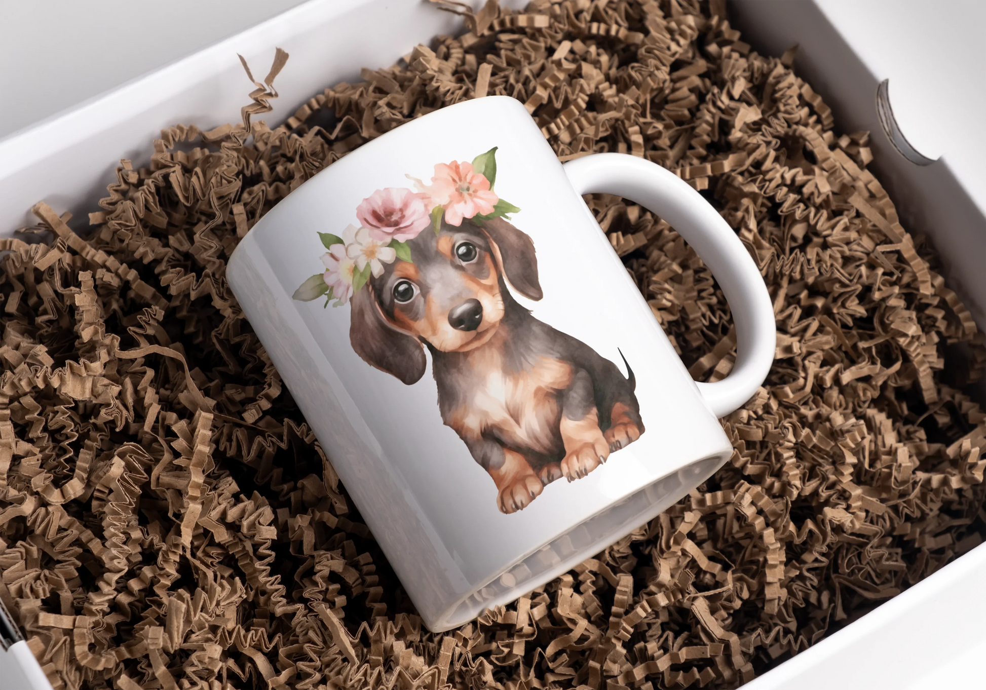 Tasse mit Aufdruck Dackel - Schönes schenken